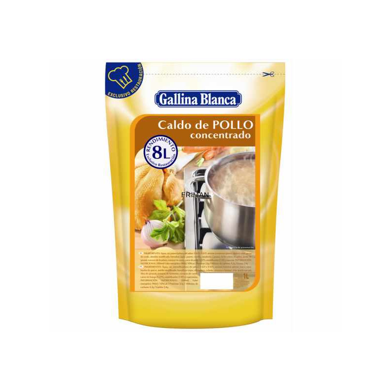 CALDO POLLO CONCENTRADO 6/1L(1L=8L)